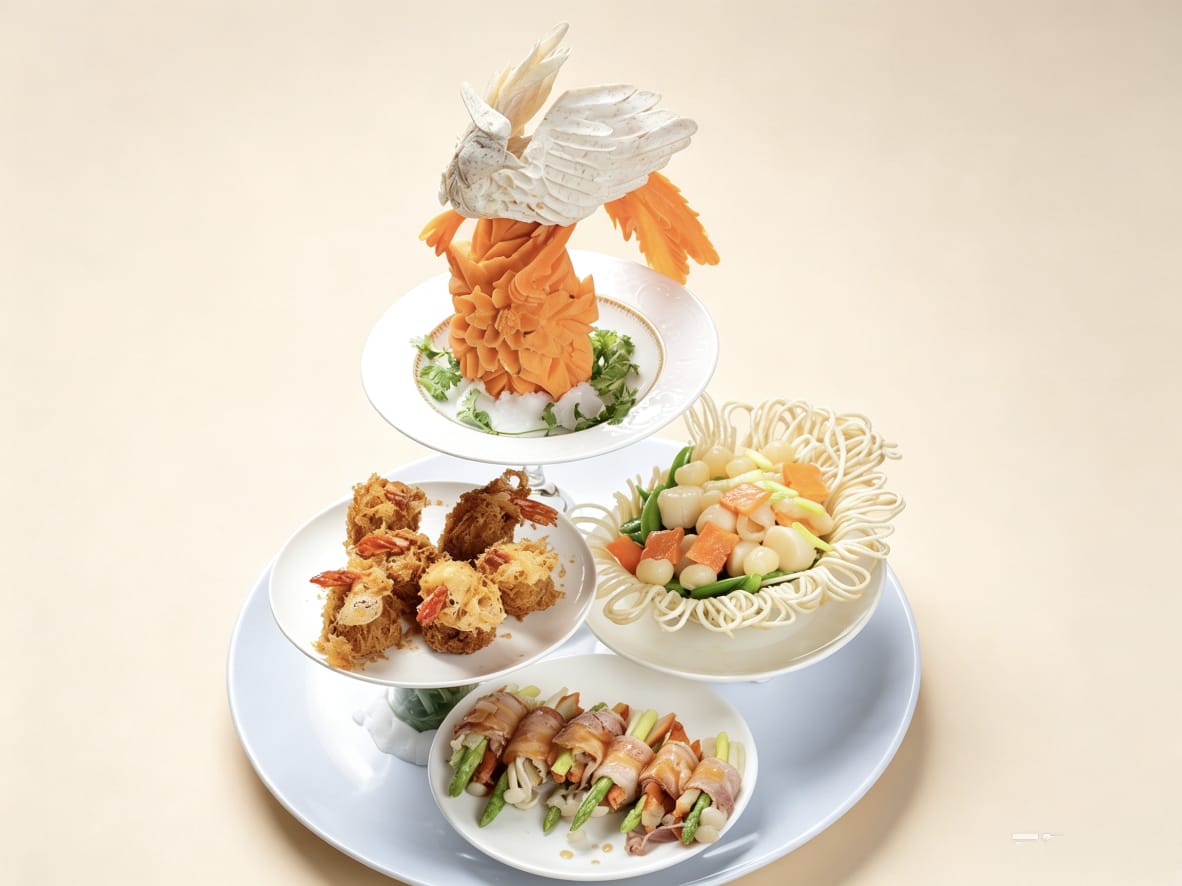 尚粤三星报喜 | Shaang Three-Course Platter | Signature Cantonese Dish